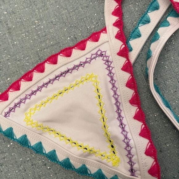 SAME Swim Bikini‎ Top White Papillon - Picture 6 of 6